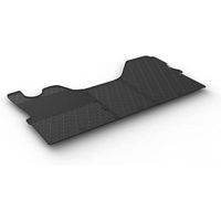 Set tapis de caoutchouc compatible avec Iveco Daily Cargo 2014- (G profil 3-pièces)