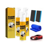 Neat Car Restoring Spray, Multifunctional Car Magic Foam Cleaner, Powerful Stain Removal Kit for Car (100ML, 3PCS)