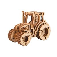 Wooden City maquette de tracteur Superfast 7,5 cm bois naturel