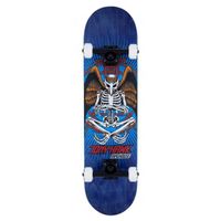 Skateboard Complète BIRDHOUSE - Hawk Birdman - Bleu - 8.00" x 31.50" - Érable canadien, Epoxyde, PU casted