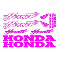 11 stickers HORNET – FUSHIA – sticker HONDA HORNET 600 900 - HON424