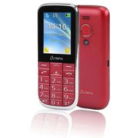 Téléphone portable Olympia Joy II - Double SIM - 6,1 cm (2.4") - Bluetooth - 600 mAh - Rouge