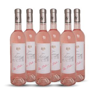 VIN ROSE Château Lathibaude The Pink Bordeaux Rosé 2020 6x7