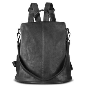 Sac /à Dos Femmes Marron ATailorBird Anti Vol /Étanche Sac /à Bandouli/ère Cuir Synth/étique en PU Sac d/’/École Quoditien