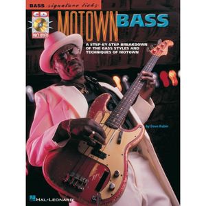 PARTITION Motown Bass, de Dave Rubin - Recueil Guitare basse édité par Hal Leonard Europe