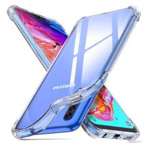 COQUE - BUMPER Coque pour Samsung Galaxy A70 Anti-Chocs avec Bord