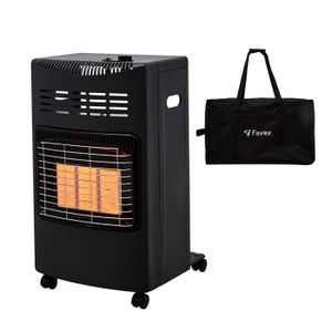 FAVEX Goteborg Chauffage d'appoint gaz 4,2 kw - Piezo - Housse + flexible + détendeur inclus