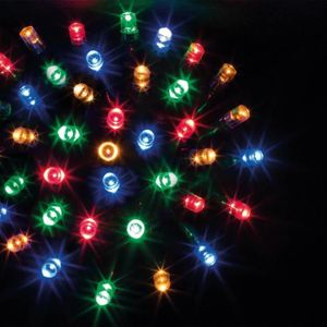 GUIRLANDE DE NOËL FEERIC LIGHTS & CHRISTMAS Guirlande électrique extérieure Technobase - 80 leds - 8 m - Multicolore