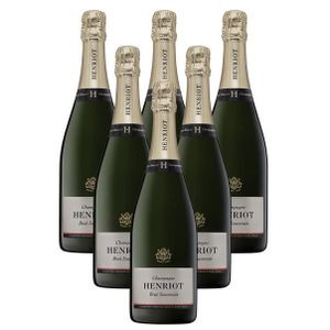CHAMPAGNE Henriot Brut Souverain - Champagne - 6 x 75cl
