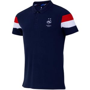 MAILLOT DE FOOTBALL - T-SHIRT DE FOOTBALL - POLO DE FOOTBALL Polo fan FFF - Collection officielle Equipe de Fra