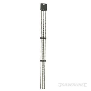 Foret à marteau Ø 12-16-24 mm x 1000mm ECD Germany 3 pièces Forets à béton Set SDS Plus Foret à marteau Ø 12-16-24 mm x 1000mm ECD Germany 3 pièces Forets à béton Set SDS Plus
