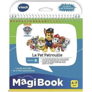 Livre interactif éducatif - Pat Patrouille VTech : King Jouet, Premiers  apprentissages VTech - Jeux et jouets éducatifs