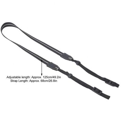 Sangle D'appareil Photo En Nylon - Longueur 116 Cm - Boucles Rapides - Pour Reflex Et Hybrides - Confortable