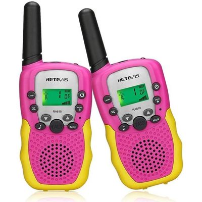 Acheter Talkies-walkies pour enfants, mini petit talkie-walkie, mains  libres, cadeaux de jouets pour garçons et filles de 5 à 13 ans
