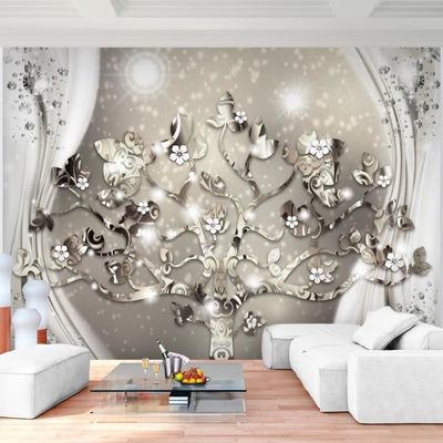 Runa Art Papier Peint Intissé Tapisserie Gustav Klimt Arbre