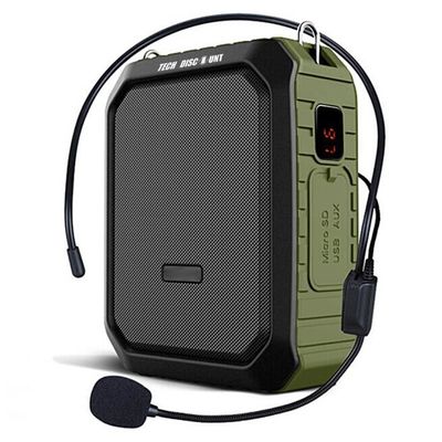 Amplificateur Vocal Portable Avec Micro Cravate Sans Fil - Pour Profs, Guides - 4