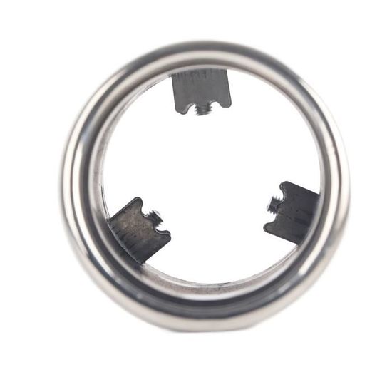 Embout D'échappement Voiture En Acier Inoxydable - Design Plat, Universel 30-51 Mm, Fixation Facile - 13