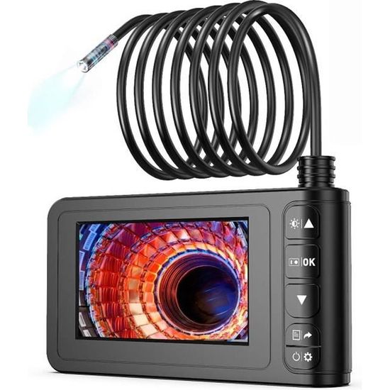 Mini Caméra Endoscopique USB 7MM, Étanche, 0.5 10M, Fil Souple Et