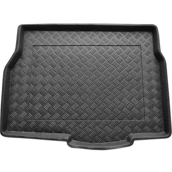 Tapis De Coffre Pour Opel Astra V K Hayon (2015-2020) - Position Haute, TPE Noir - Neuf