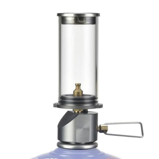 Camping Lampe À Gaz En Plein Air Mini Lanterne Tente Lampe Torche Suspendus Lampe En Verre Mini