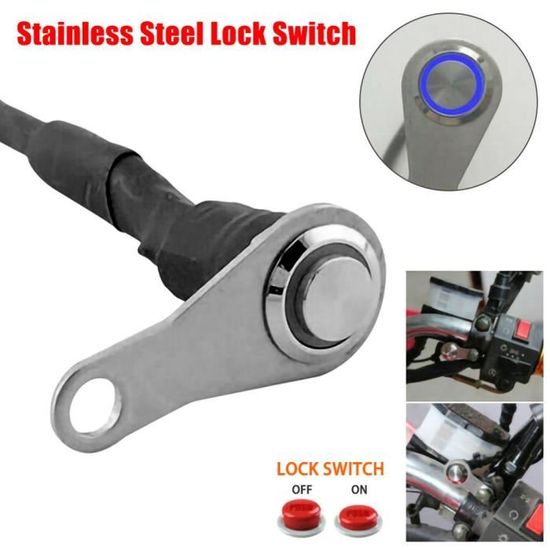 IUVWISN Interrupteur de phare marche/arrêt pour Sur Ron Surron Light Bee X E-Ride Pro SS SR S 72 V 48 V Rawrr Mantis X Talaria Sting MX3 X260 X160 Mini moto tout-terrain IUVWISN Interrupteur de phare marche/arrêt pour Sur Ron Surron Light Bee X E-Ride Pro SS SR S 72 V 48 V Rawrr Mantis X Talaria Sting MX3 X260 X160 Mini moto tout-terrain