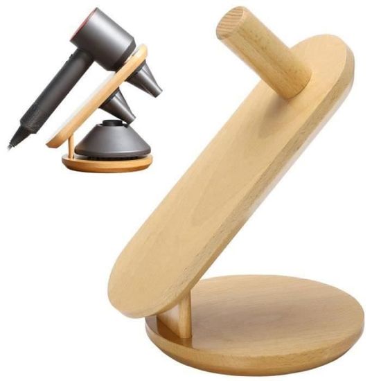 MOEN Support pour sèche-cheveux mural Voss en nickel brossé | Home