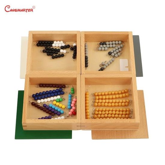 Jouet Mathématiques Montessori Bois - Addition/soustraction Jusqu'à 20 - Pour Enfants 2-6 Ans