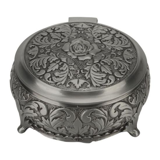 ANCIEN MÉDAILLON, BIJOUX. Fontaine pétrifiée, bouquet de fleurs. 19ème