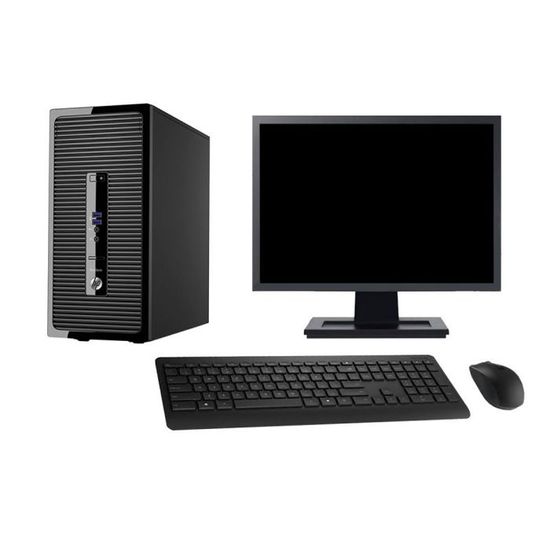 Ordinateur format tour HP EliteDesk 800 G3 - Caractéristiques et