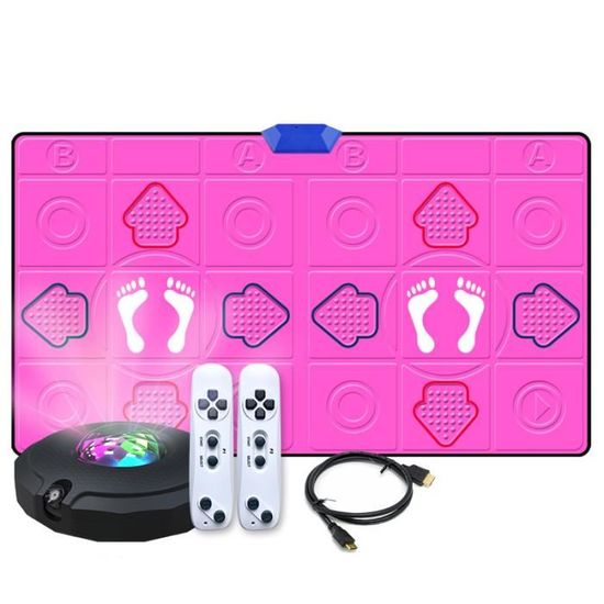 Tapis De Danse Musical Hdmi Caméra Hd Tapis De Danse HDMI Avec Caméra HD Et 64 Go - 416 Chansons, 635 Jeux - Pour Enfants Et Adultes Tapis De Danse Sans Fil