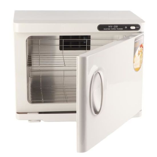Stérilisateur Serviettes 16L UV + Chauffage - Pour Salon De Beauté, Spa, Maison - 220V