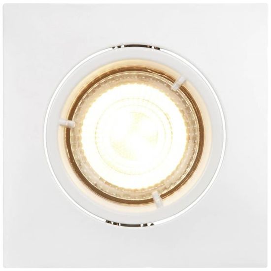 Spot LED Encastrable Salle De Bain - Doré/laiton - Super Plat - IP44 - GU10 - Idéal Pour Douche Et Extérieur