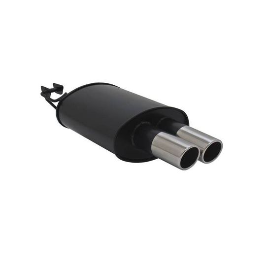 Silencieux D'échappement Pour Ford Fiesta MK7 (2008-2017) - Modèle 1x90mm RL, Marque NOVUS, Neuf