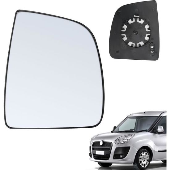 Verre De Rétroviseur Chauffant Pour Nissan Note E12 II 2006-2013 - Côté Gauche - Verre Haute Définition ABS