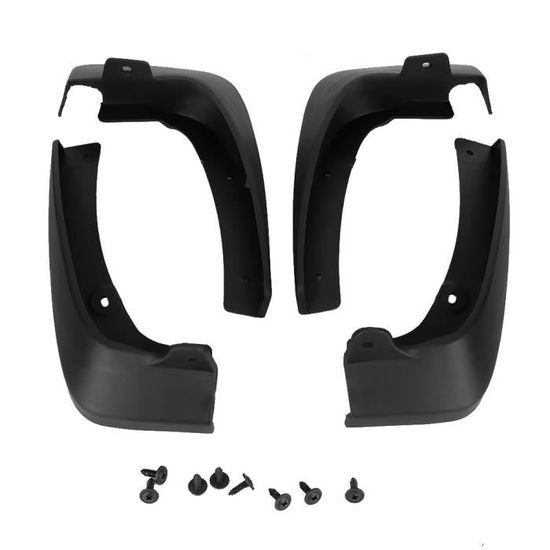 Garde-boue Universel DuDuZui 1,5m - 4 Pièces Fibre Carbone, Protection Et Décoration Auto