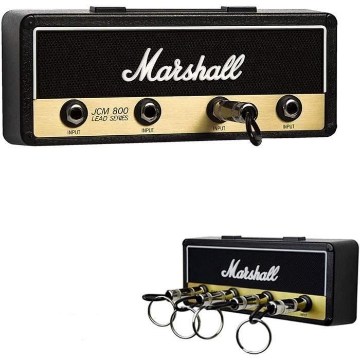 Porte Clé Étui à clé,Support ampli guitare Vintage amplificateur porte clé Jack support 2.0 Marshall JCM800\
