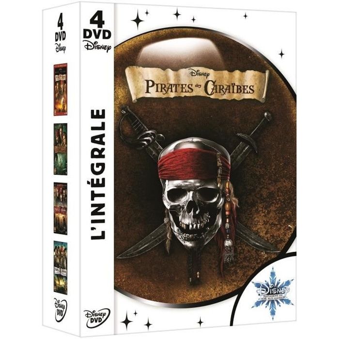 DISNEY CLASSIQUES - DVD Coffret intégrale pirates des Caraibes