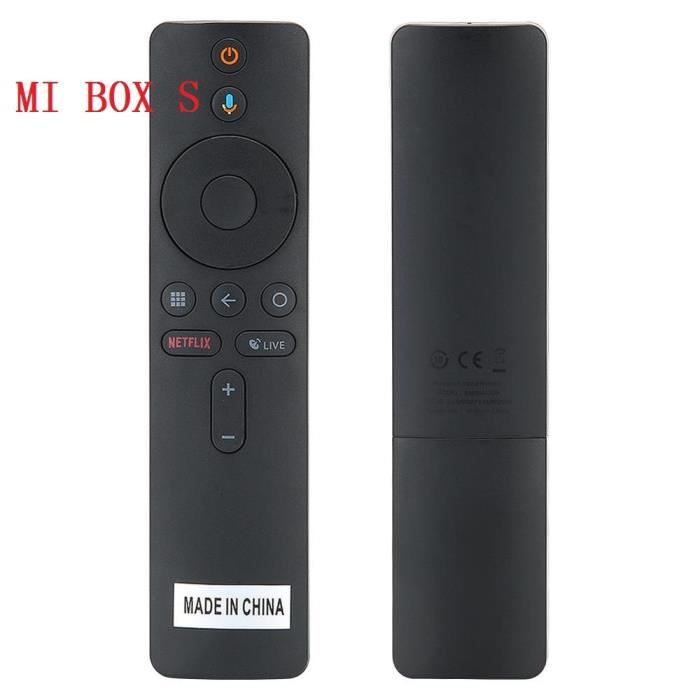 Télécommande,Télécommande vocale Bluetooth pour Xiaomi mi TV 4S pour MI BOX 3-S télécommande intelligente coque ABS - Type MI BOX S