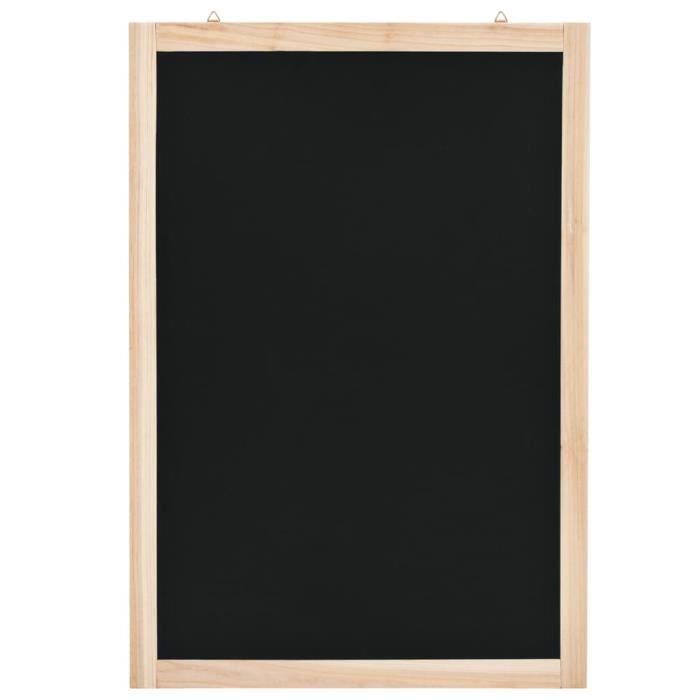 Tableau noir mural Bois de cèdre 40 x 60 cm -YNF