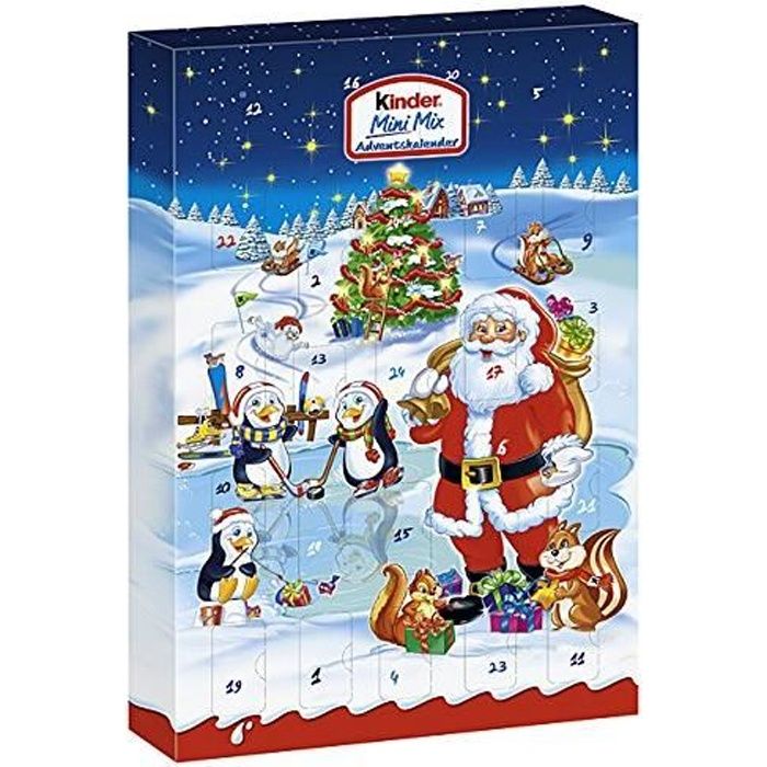 Kinder Mini Mix Calendrier de l'Avent 152g