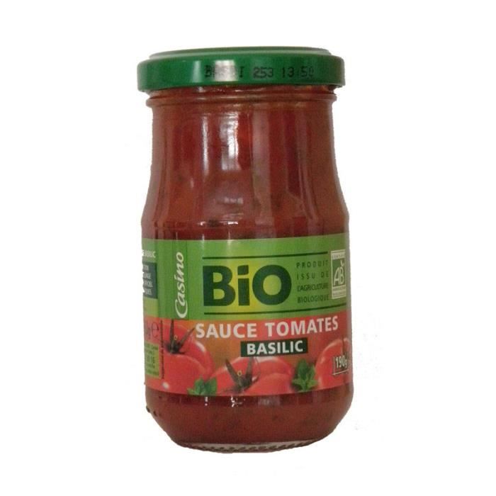 Sauce Tomate Basilic Bio 200g