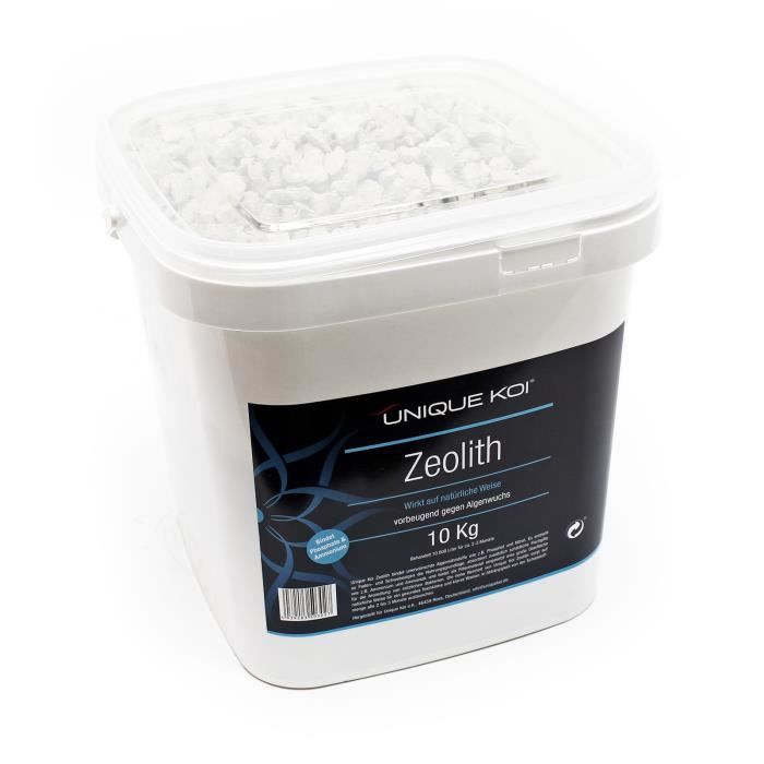 Unique Koi zéolite 10kg granulation 9-16mm matériaux de filtration agent liant de phosphate - 7050302