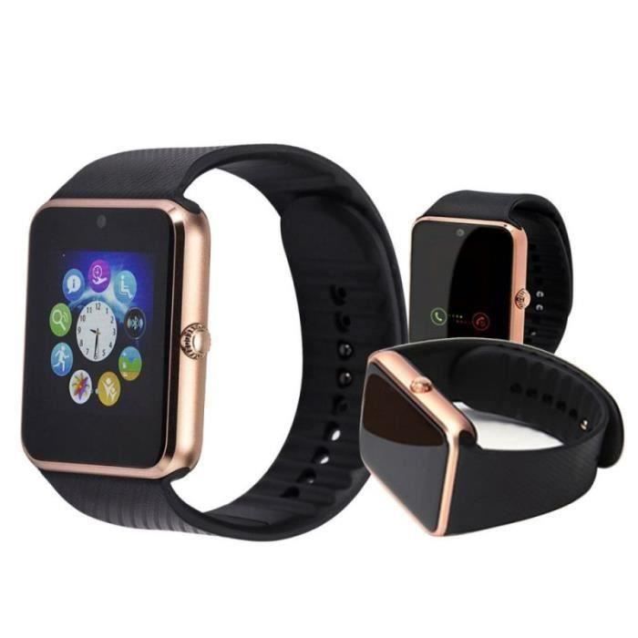 Montre connectée or rose-Compatible Android GT08MKK44