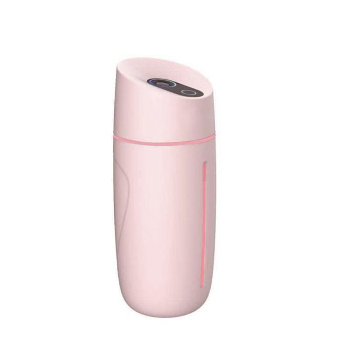 7 Lumières De Couleur L'humidificateur d'air de Mode(rose)