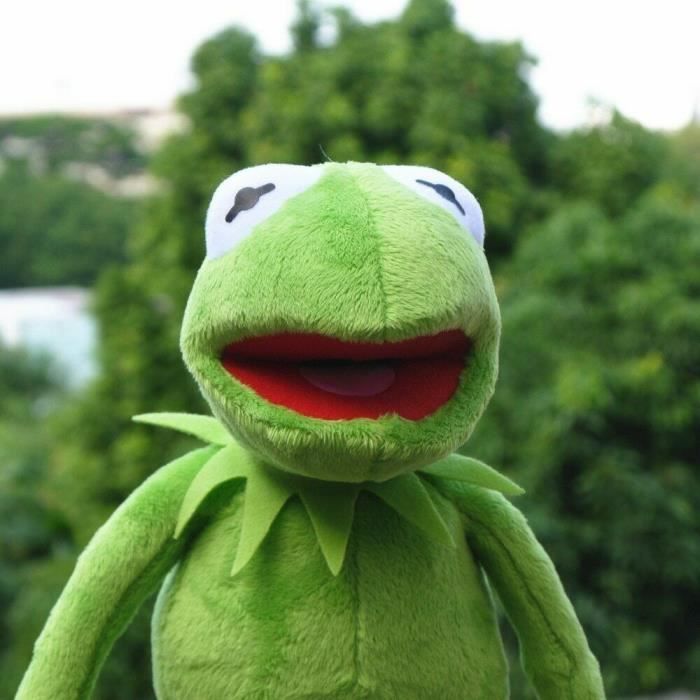 Kermit la grenouille Peluche Sesame Street Muppet Show série doudou jouet enfant
