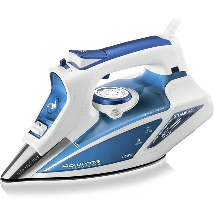 CENTRALE VAPEUR Rowenta DW9220D1 Fer à Repasser Vapeur Steam Force Effet Pressing jusqu&rsquoà 200g-min Pompe V226