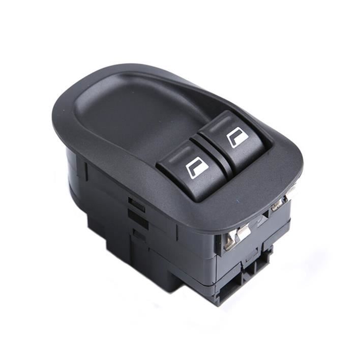 Lève-vitres,Électrique Lève vitre Interrupteur de fenêtre Bouton de Commande pour Peugeot 206 207 - Type Manual