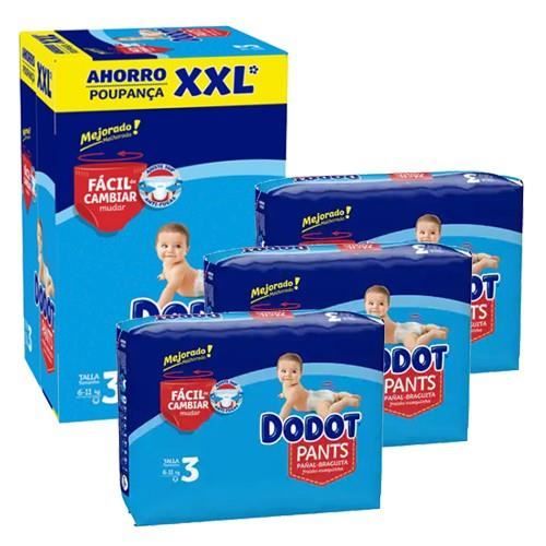 111 x couches bébé Dodot - Taille 3 0