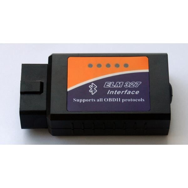 Interface Diagnostique Multimarques ELM327 BLUETOOTH / ELM 327 / OBD2 / Android