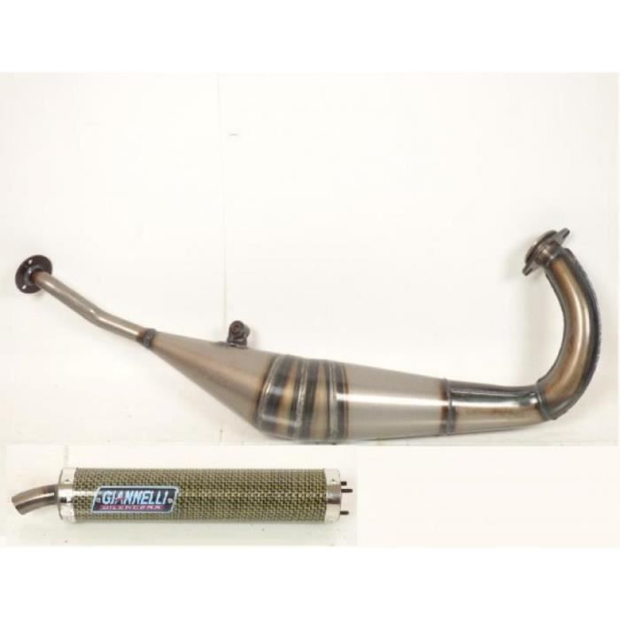 Pot d échappement Honda NSR pour 125 cc de 1992 a 2002 53501 53502 etat Pot d'échappement GIANNELLI complet silencieux Kevlar.